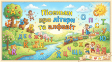 Музична абетка (повний набір пісень про літери та алфавіт)