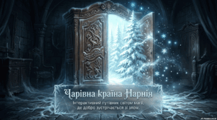 Чарівна країна Нарнія та її мешканці у книзі «Лев, Чаклунка і стара шафа». Зображення боротьби добра та зла у творі; образи Лева Аслана та Білої Чарівниці