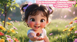 Пальчикова гімнастика «Сонечко»