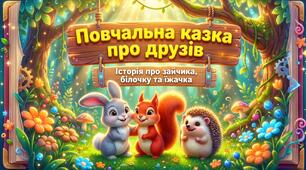 Повчальна казка про справжню дружбу!