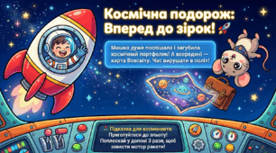 Презентація "Космічна подорож." Природа. Старша група.