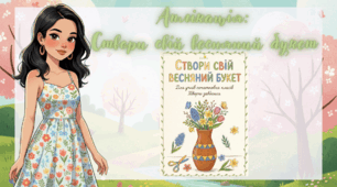 Аплікація «Весняний букет»