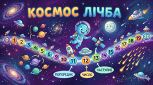 Космічна місія «Числа-сусіди»