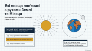 Які явища пов'язані з рухами Землі та Місяця