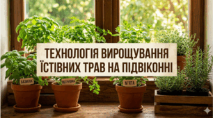 Технологія вирощування їстівних трав. Висадка та догляд.