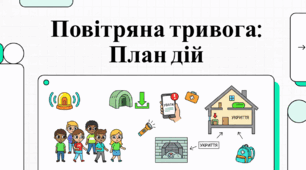 Алгоритм безпеки та виживання під час повітряної тривоги