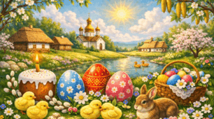 🧩Пазл "Великдень " 🌸 (12 квітня)