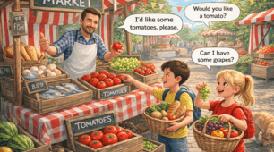 Food and Shopping at the Market (The Market)  QuicMinds 3 Unit 8