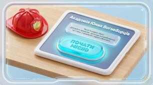 Пізнавальна презентація "Академія юних вогнеборців". Пожежна безпека