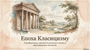 Анатомія порядку епохи класицизму
