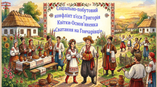 Соціально-побутовий конфлікт п’єси Григорія Квітки-Основ’яненка «Сватання на Гончарівці»  (презентація, робочий аркуш, інтерактивна гра «Вірю – не вірю!»)
