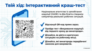 План уроку, презентація, інфографіка та  приклади кейсів за галузями, які демонструють різницю між корупцією та професійною чесністю "Викривання корупції як інструмент захисту громадських інтересів."