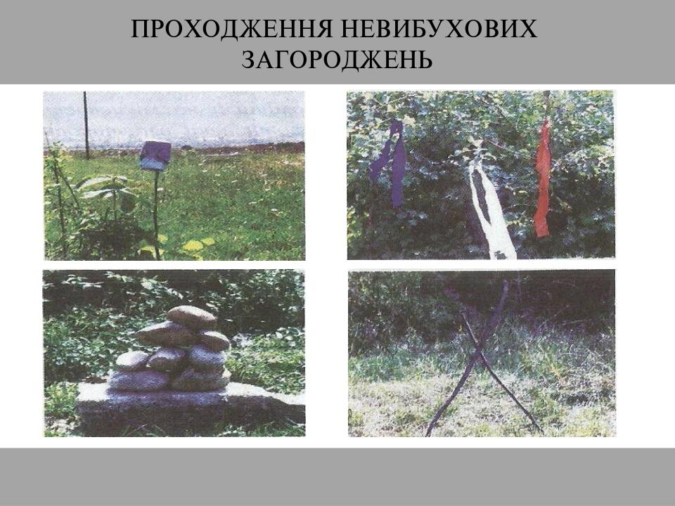 ПРОХОДЖЕННЯ НЕВИБУХОВИХ ЗАГОРОДЖЕНЬ