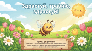 Презентація "Здрастуй, травню, здрастуй." Навчання елементів грамоти. Середня група.