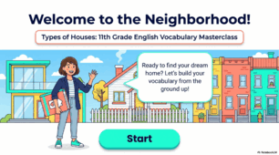 Workbook: Types of houses (10-11 клас)