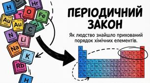 Презентація: "Періодичний закон" хімія 8 клас НУШ