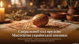 презентація. Сакральний код предків: мистецтво української писанки.