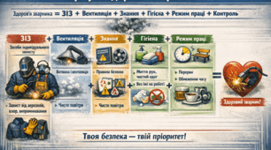 «Формула здоров’я:  хімія безпеки зварника»