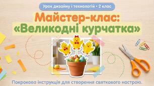 Великодні курчата - прикраса на Великдень. Дизайн і технології 2 клас