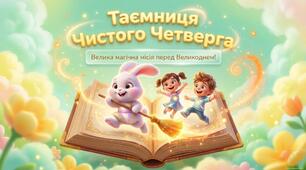 Новинка!  Презентація КАЗКА "ТАЄМНИЦЯ ЧИСТОГО ЧЕТВЕРГА!" для 1-5 кл