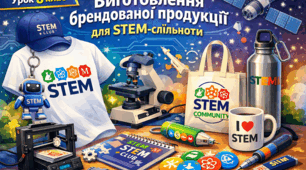 Матеріали до уроку на тему: "Виготовлення брендованої продукції для STEM-спільноти"