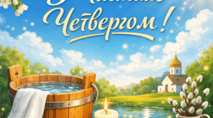 Вітаю з Чистим Четвергом