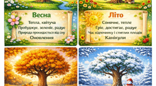 Пазл "Дерево пір року. Сенкан"