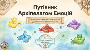 Дидактична гра "Путівник Архіпелагом Емоцій"