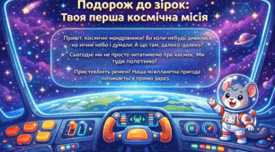Інтерактивна презентація «Подорож до зірок» | Космічна місія про планети