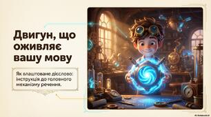 Дієслово. Двигун, що оживляє вашу мову. Презентація+інфографіка