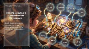 Дієслово. Чарівна майстерня іскри, що оживляє ціле речення. Презентація+інфографіка
