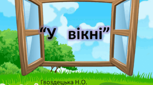 У вікні. 5ссс