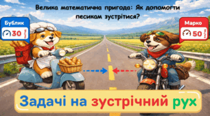 Задачі на зустрічний рух