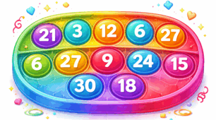 Математичний рop it «Множимо на 3»