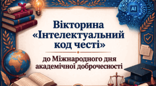 Вікторина «Інтелектуальний код честі» до Міжнародного дня академічної доброчесності.