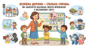 Консультація для батьків «Безпека дитини — спільна справа: як навчити малюка жити впевнено у великому світі»