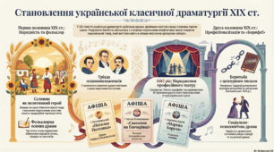 Своєрідність української драматургії XIXстоліття