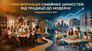 Соціологія сім'ї. Трансформація сімейних цінностей: від традиції до модерну