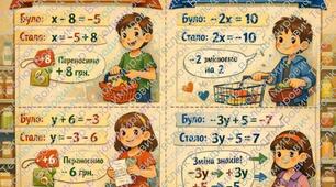 Рівняння 6 клас