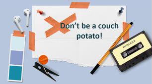 Презентація до підручника Full Blast 7 Module 8b Don’t be a couch potato!