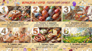 Великдень у серці: обери свій символ