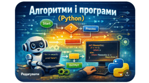 Підсумковий тест з розділу "Алгоритми і програми (Python)"