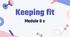 Презентація до підручника Full Blast 7 Module 8с Keeping fit