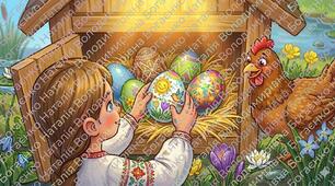 Казка про великодні яєчка
