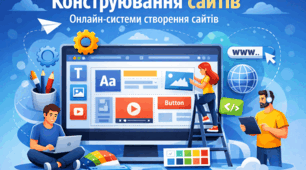 Конструювання сайтів. Онлайн-системи створення сайтів