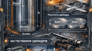 📘 Конспект уроку з геометрії+завдання (11 клас) Тема: Циліндр+постер.
