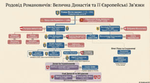 Династія Романовичів. Історія України. 7 клас.