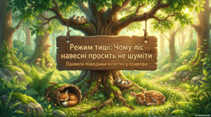 Сезон тиші: Етика гостювання у дикій природі
