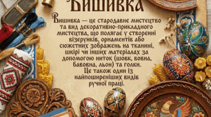 Види декоративно-ужиткового мистецтва, 5 клас НУШ. Тема "Народні й хореографічні візерунки"