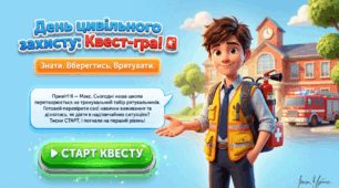 Презентація Квест-гра «Знати. Вберегти. Врятувати» до Дня цивільного захисту (26 квітня 2026) Виховна година у формі квесту + Сертифікат для учнів чи класу